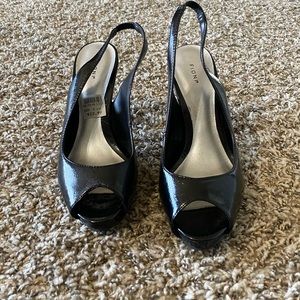 Black 6 1/2 Size heels